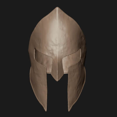 Spartan Helmet for 3D Printing