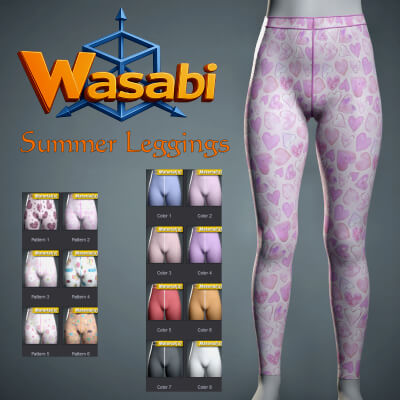 dForce Wasabi Summer Leggings by Wasabi