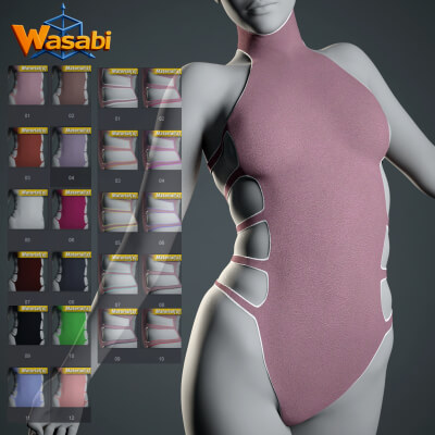 WB Leather Body for Genesis 9