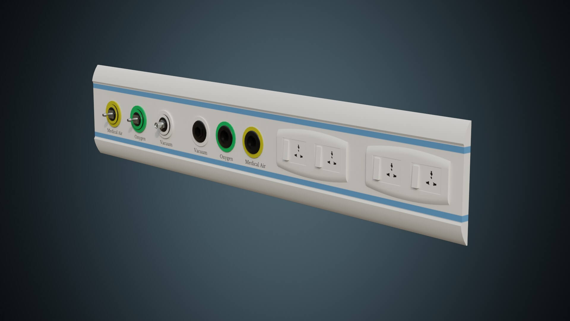 Bed Head Panel 1A - 3D Model by weeray
