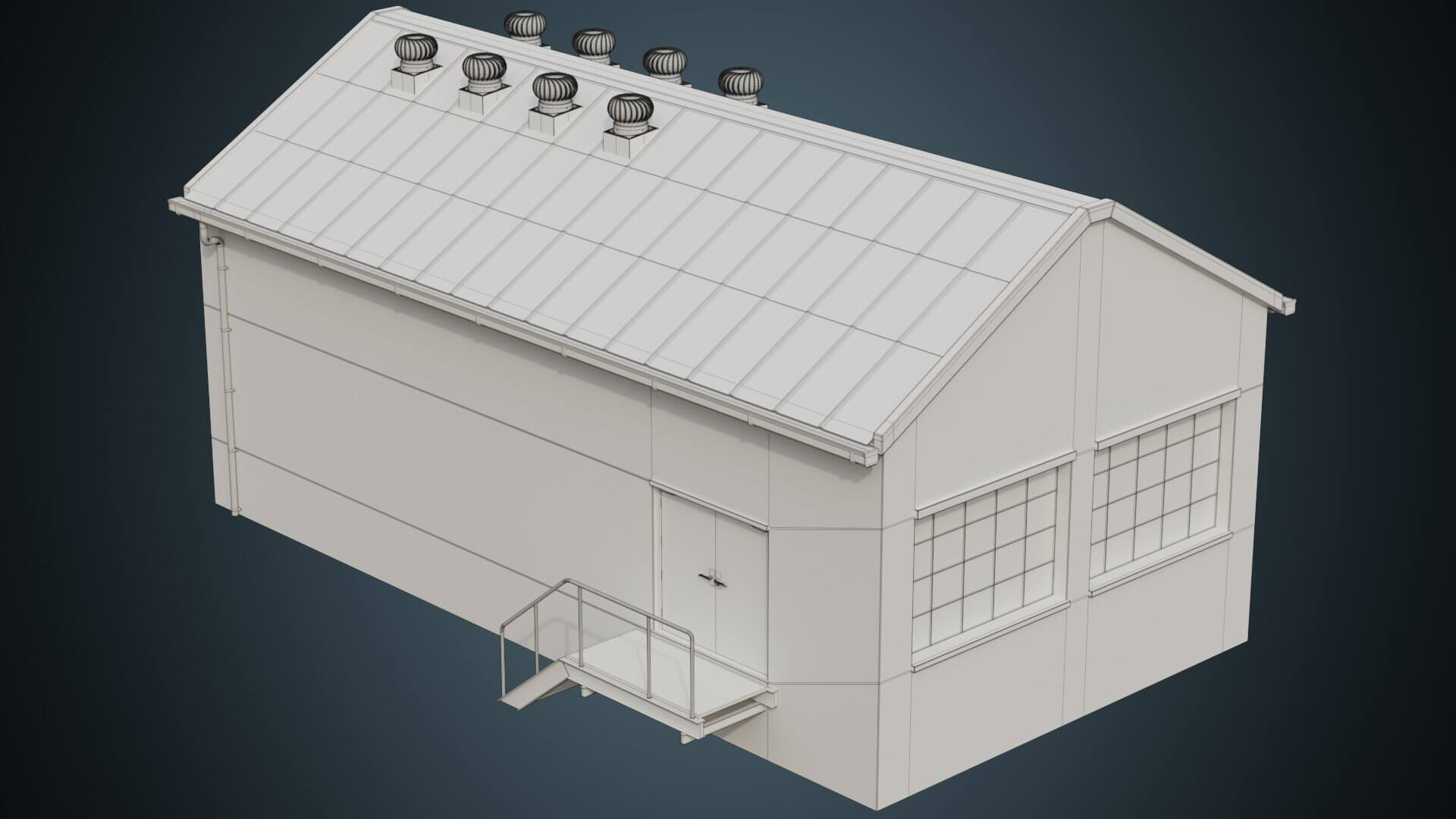 Building 2B - 3D Model by weeray