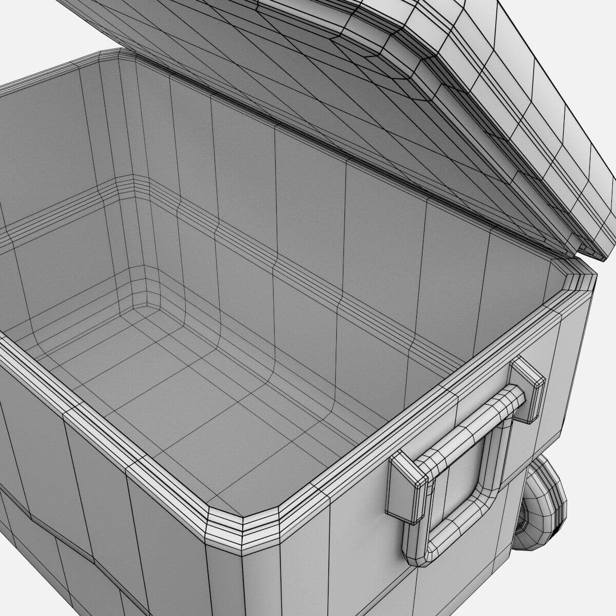 Portable Cooler - 3D Model by weeray