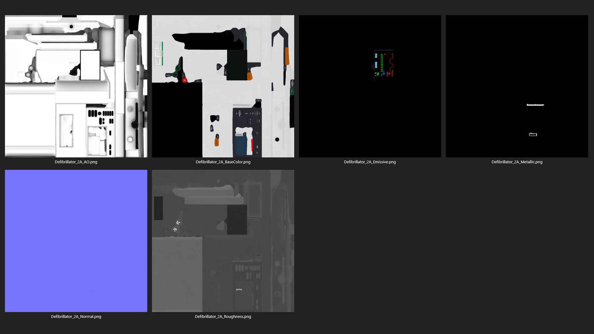 Defibrillator 2A - 3D Model by weeray
