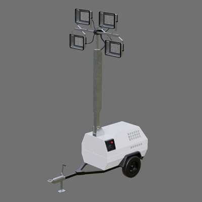Light Tower - 3D Model by weeray