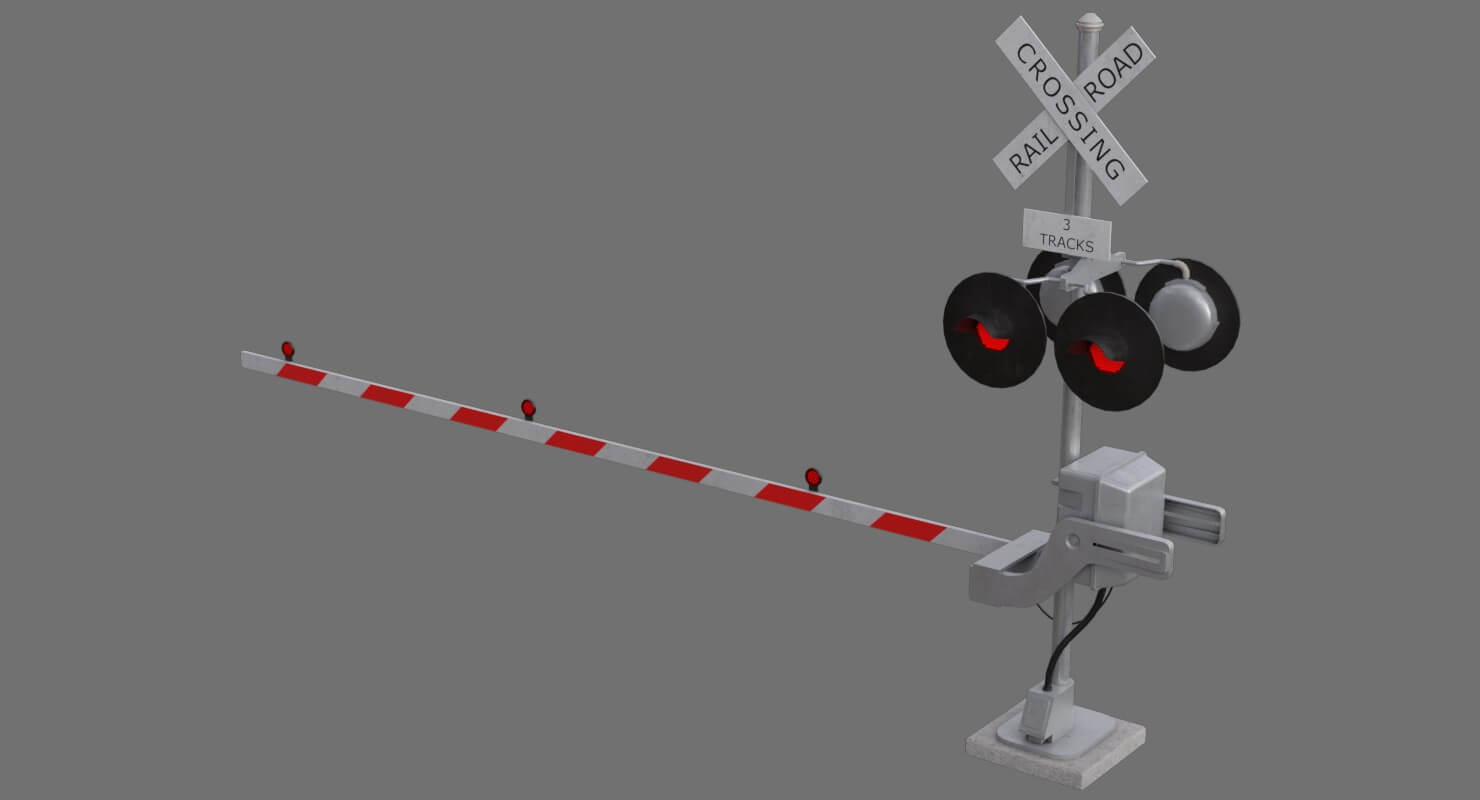 Operating Model Crossing Signals And Gates Ho Scale Lionel Operating ...
