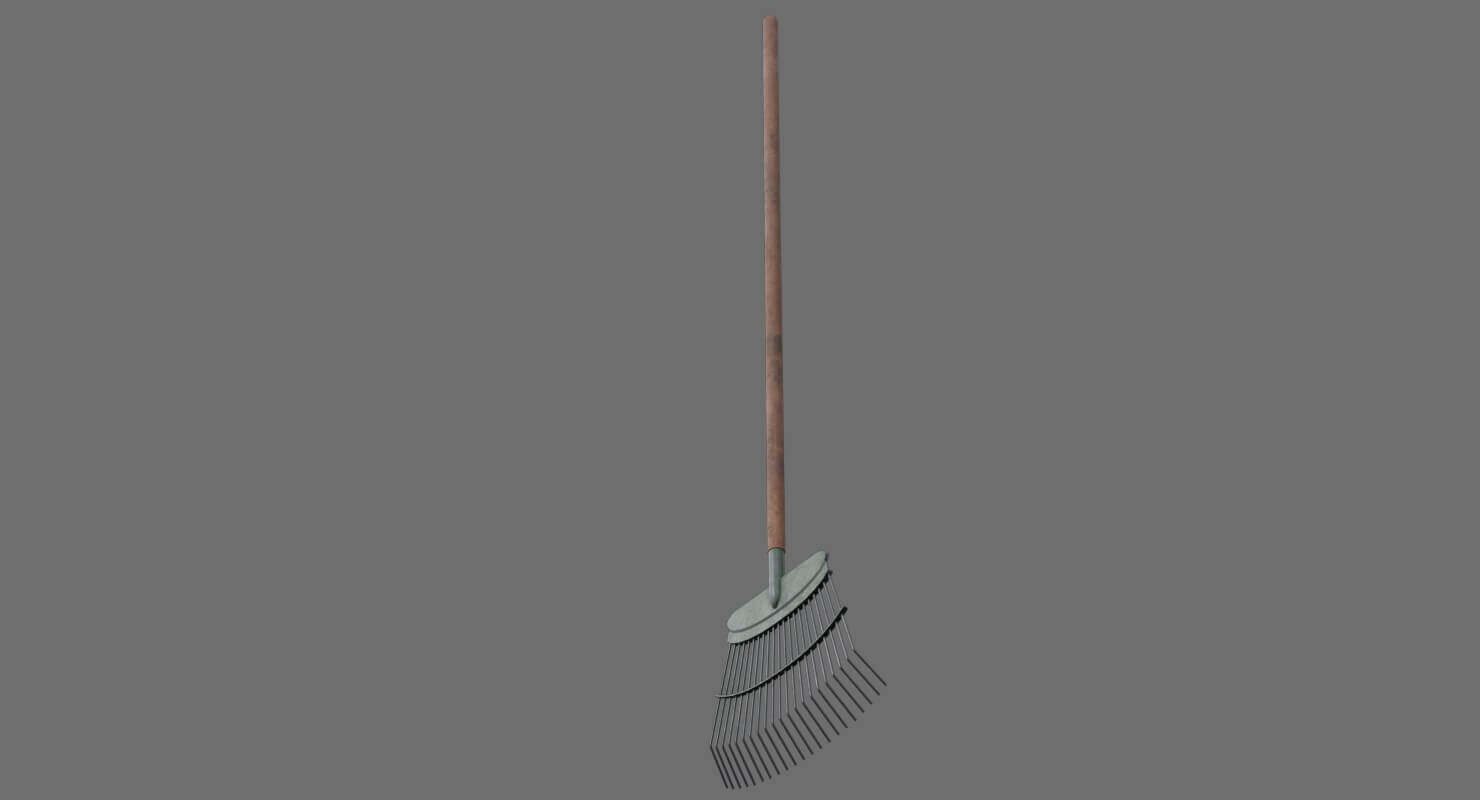 Rake (old) - 3D Model by weeray