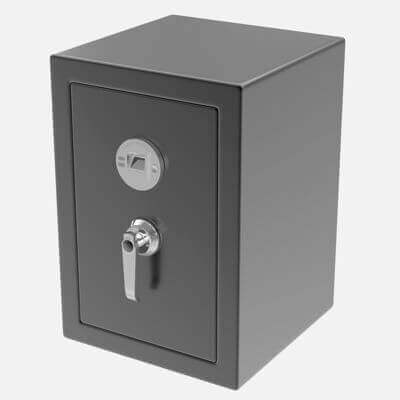Large Digital Safe - 3D Model by weeray