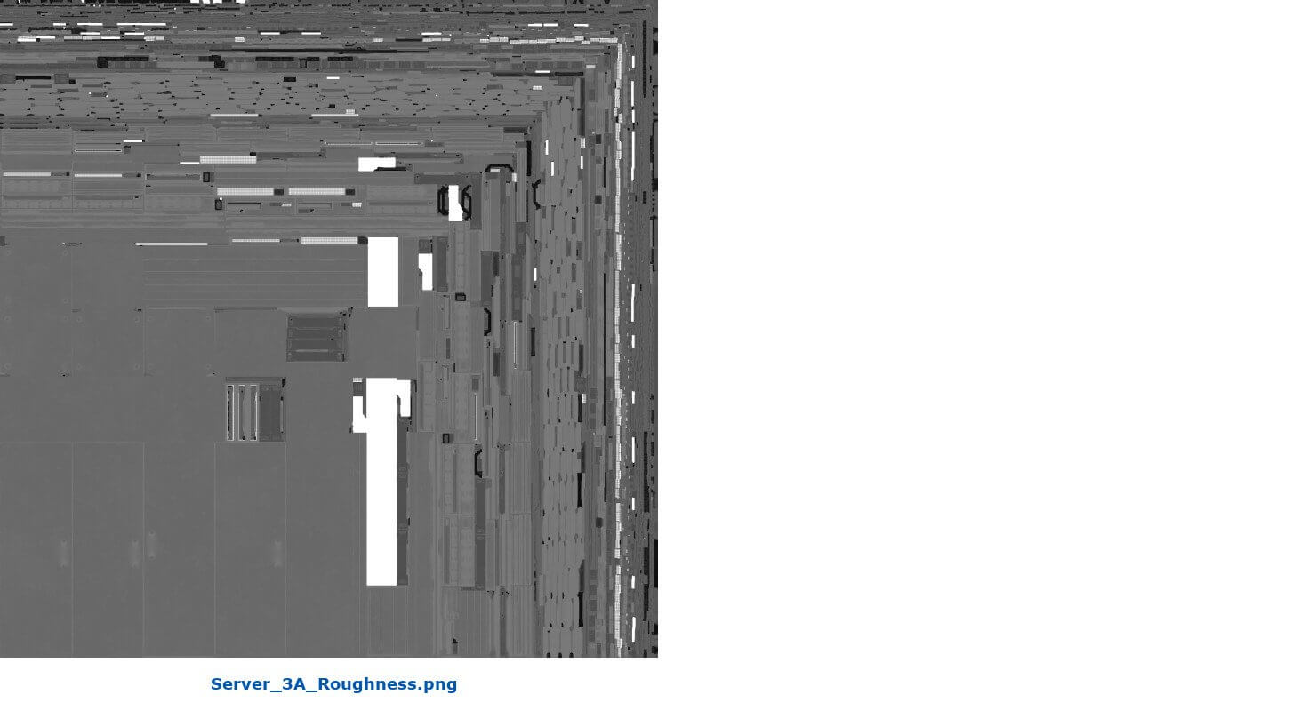 Server 3A - 3D Model by weeray