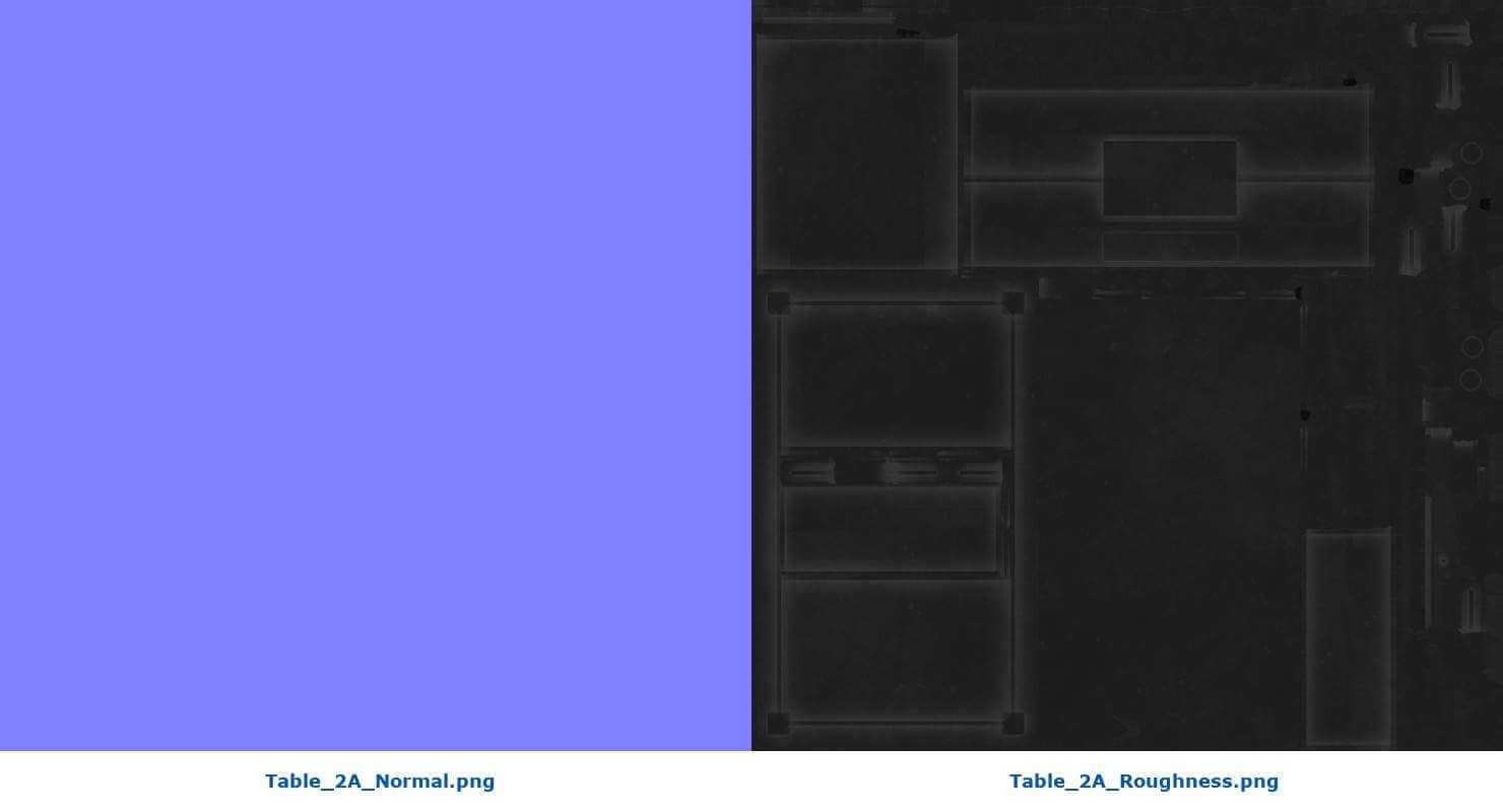 Table 2A - 3D Model by weeray