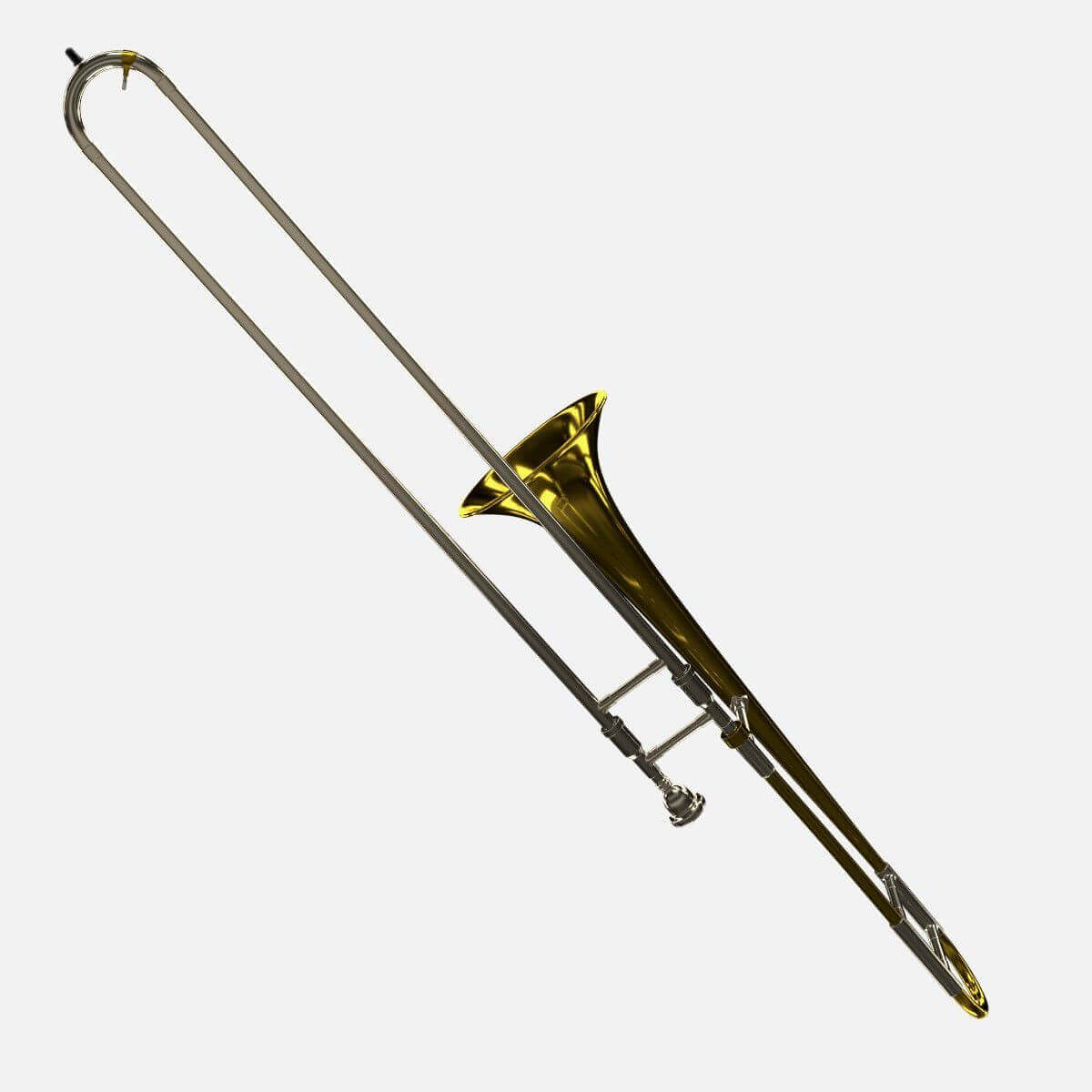 Trombone 3D Model by weeray