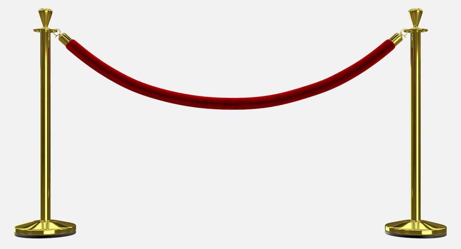 Velvet Rope - 3D Model by weeray
