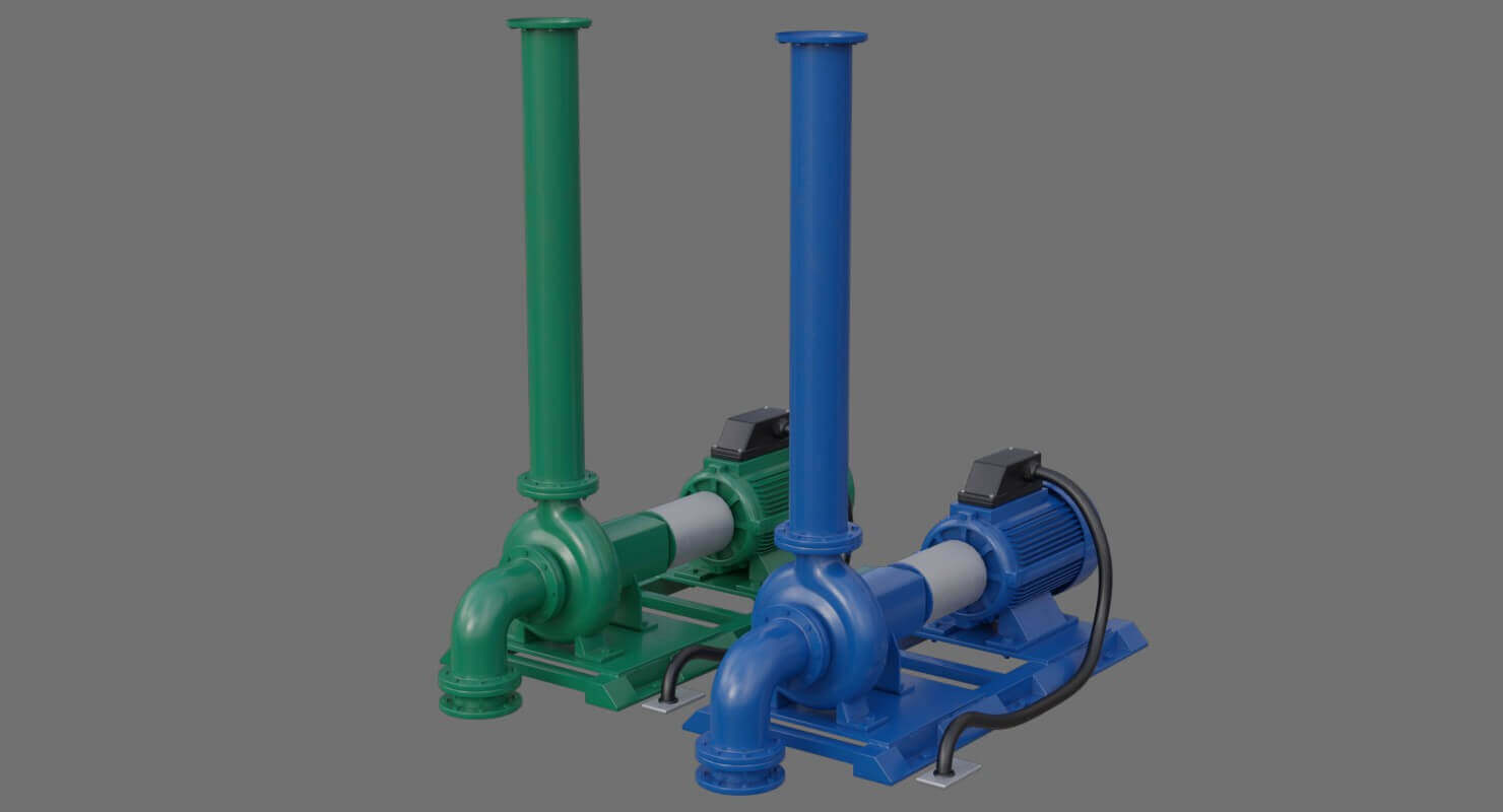 Water Pump 3D Model by weeray