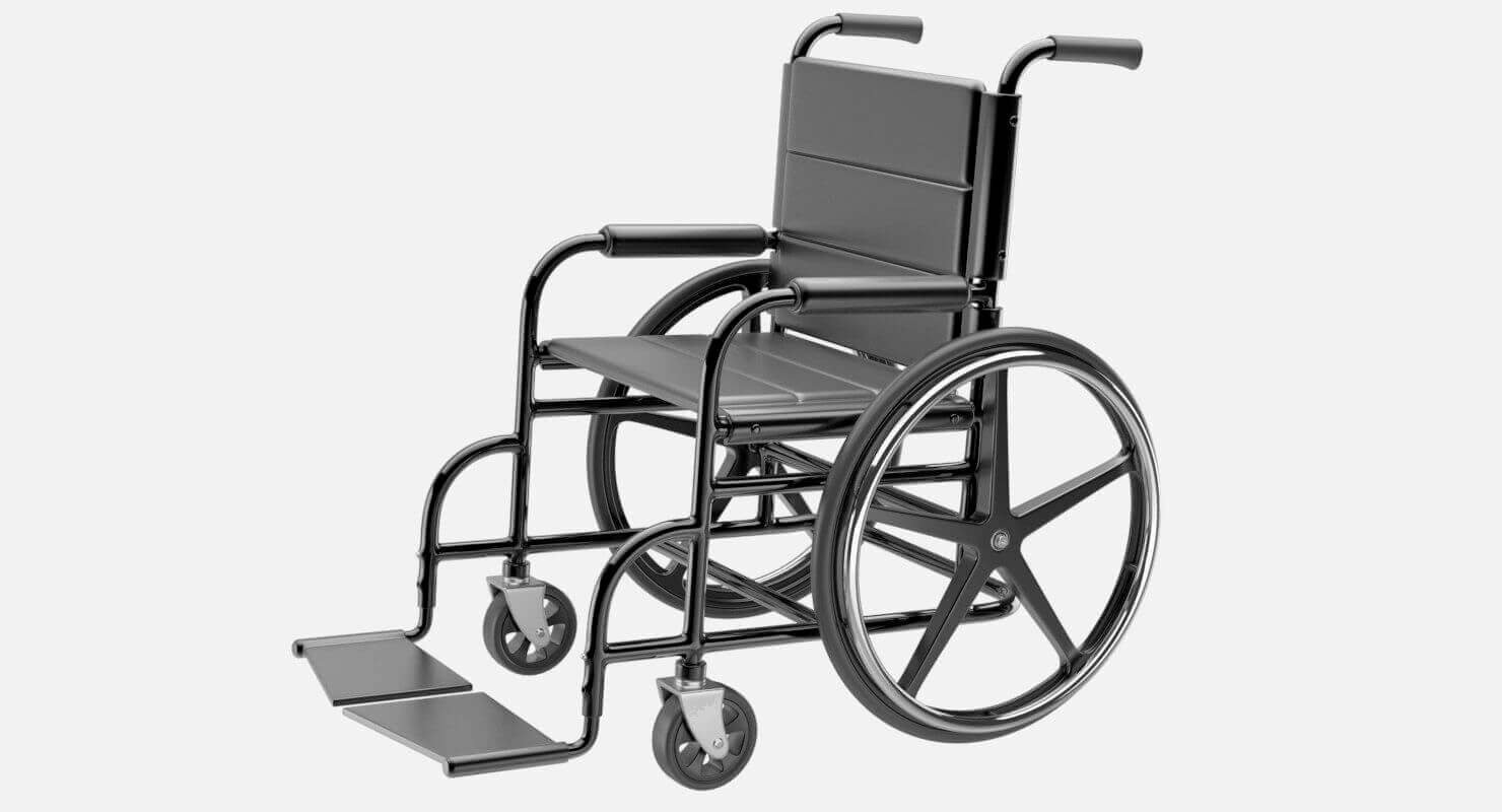 Wheelchair 3D Model by weeray