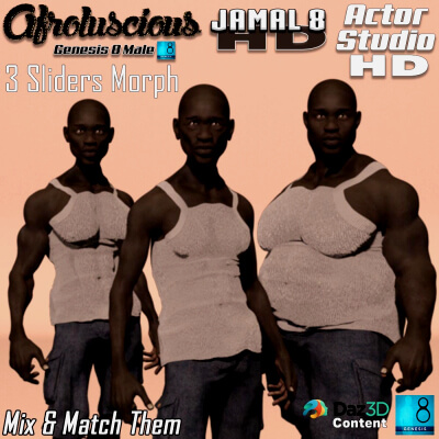 Afroluscious-G8M-Jamal 8 HD--Actor Studio HD Add-On