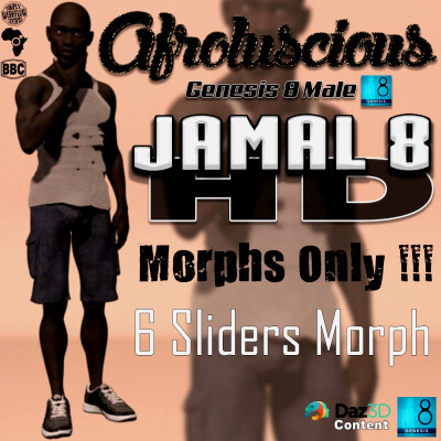 Afroluscious-G8M-Jamal 8 HD-Morphs Only