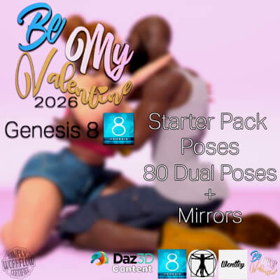 Be My Valentine 2026 Genesis 8-Starter Pack Poses by wentley