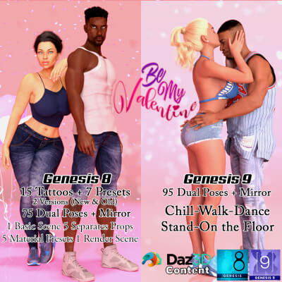 Be My Valentine G8-G9  Master Pack Bundle