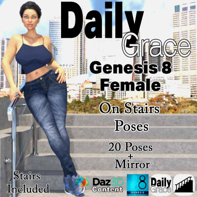 Daily Grace G8F on Stairs Vol 2
