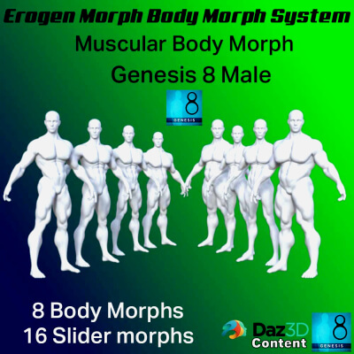 Erogen Body Morph System-Muscular G8M