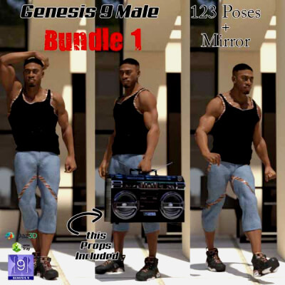 Genesis 9 Male Bundle 1