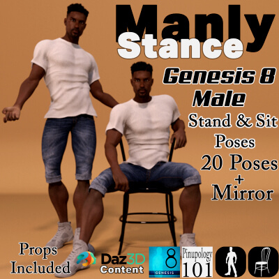 Manly Stance-G8M Standing &amp Chair Vol 1