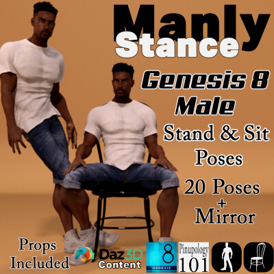 Manly Stance-G8M Standing &amp Chair Vol 3