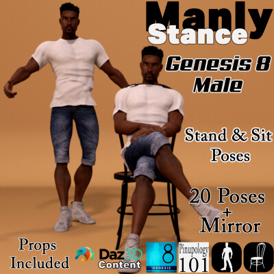 Manly Stance-G8M Standing &amp Chair Vol 5