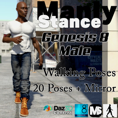 Manly Stance-G8M-Walking Vol 1