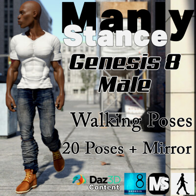 Manly Stance-G8M-Walking Vol 2