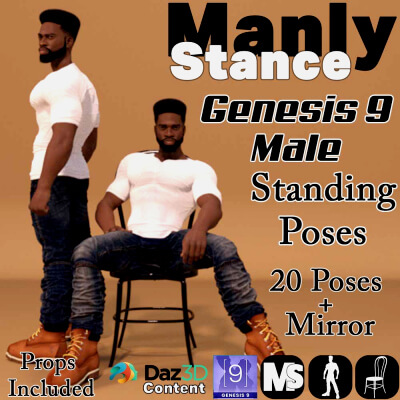 Manly Stance-G9M Standing &amp Chair Vol 2