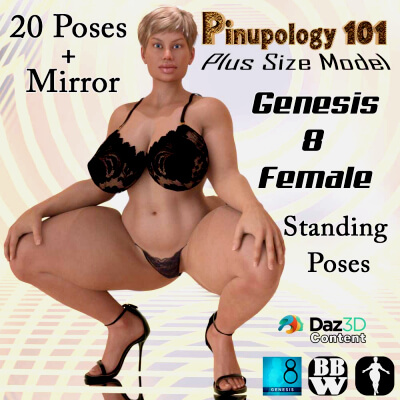 Pinupology 101 BBW G8F-Standing Poses Vol 1 by wentley