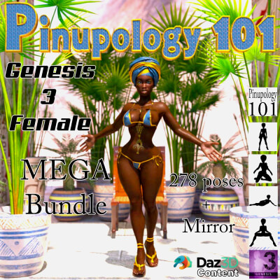 Pinupology 101 for G3F-Mega Bundle by wentley