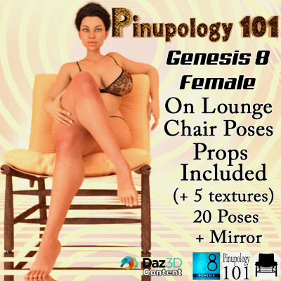 Pinupology 101 for G8F-On Lounge Chair by wentley