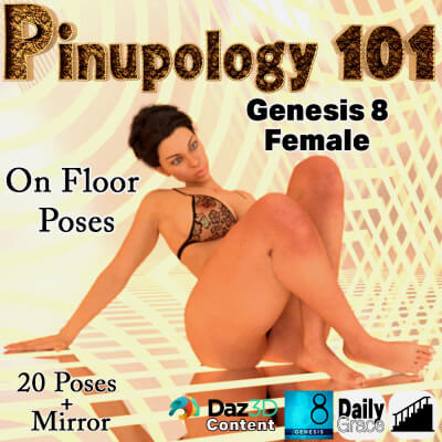 Pinupology 101 for G8F-On The Floor Poses Vol 17 by wentley