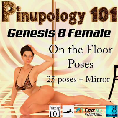 Pinupology 101 for G8F-On The Floor Poses Vol 2 by wentley