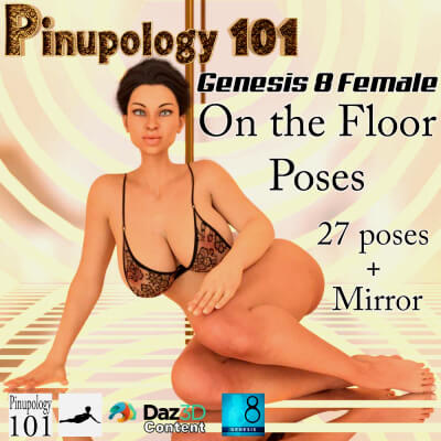 Pinupology 101 for G8F-On The Floor Poses Vol 3 by wentley