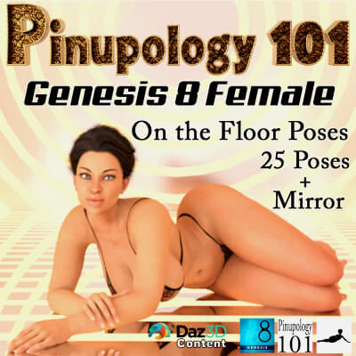 Pinupology 101 for G8F-On The Floor Poses Vol 4 by wentley