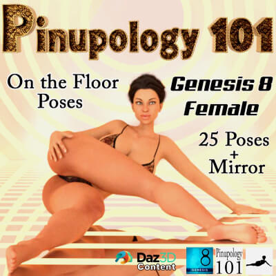 Pinupology 101 for G8F-On The Floor Poses Vol 7 by wentley