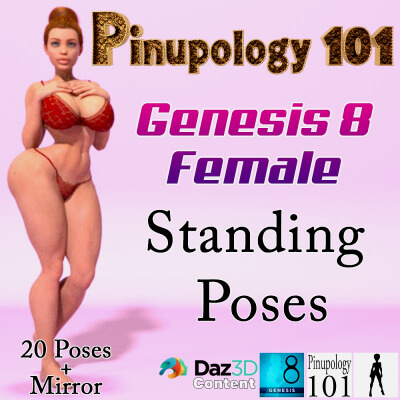 Pinupology 101 for G8F Standing Poses Vol. 22 by wentley