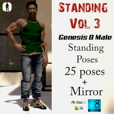 Standing Pose Pour G8M Vol 3