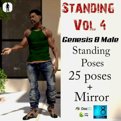 Standing Pose Pour G8M Vol 4