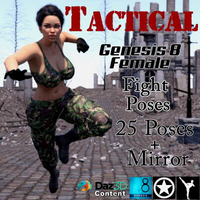 Tactical Poses G8F-Fight Vol 4