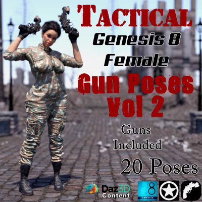 Tactical Poses G8F-Guns Poses &amp Guns Vol 2 by wentley