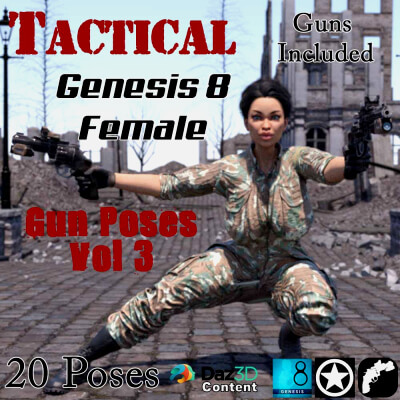 Tactical Poses G8F-Guns Poses &amp Guns Vol 3 by wentley