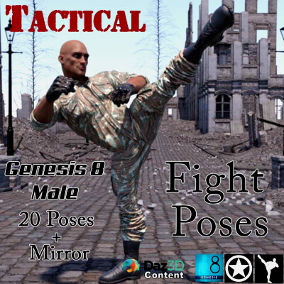 Tactical Poses G8M-Fight Vol 1
