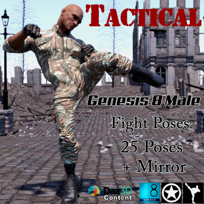 Tactical Poses G8M-Fight Vol 3