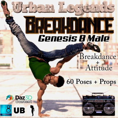 Urban Legends-Breakdance Bundle for G8M