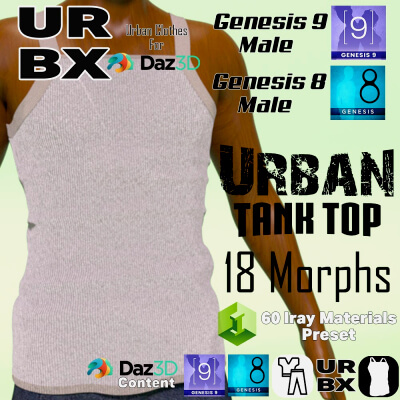 URBX-G8M-G9M-dForce Urban Tank Top