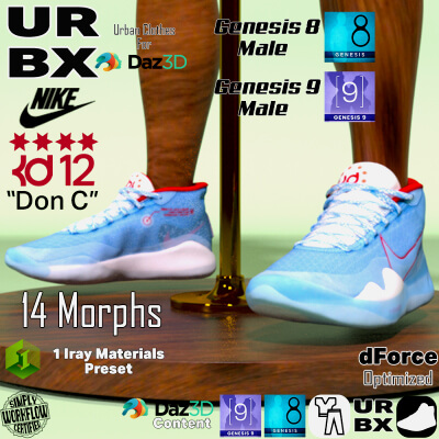 URBX-G8M/G9M-Nike Kd 12 &quotDon C&quot