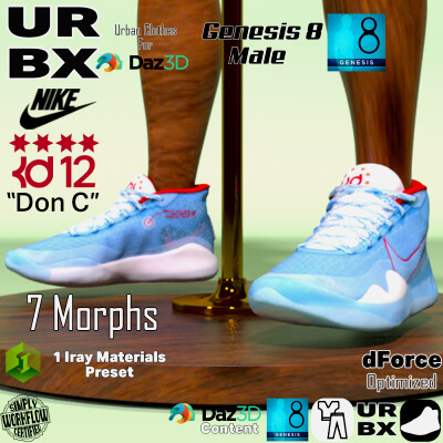 URBX-G8M-Nike Kd 12 &quotDon C&quot